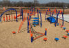 Blue and Orange Colorful Playground